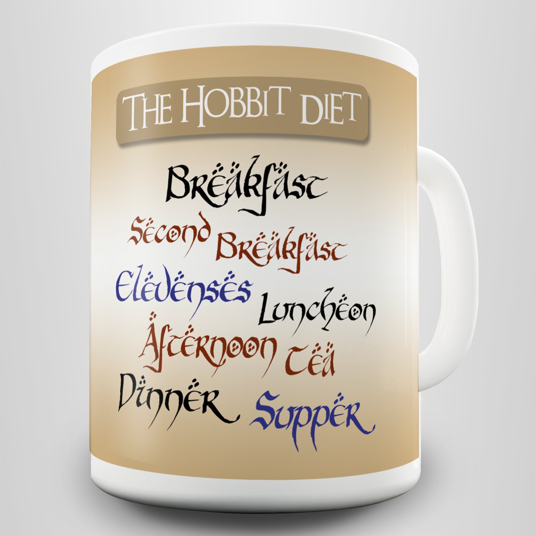 Hobbit Diet Novelty Gift Mug
