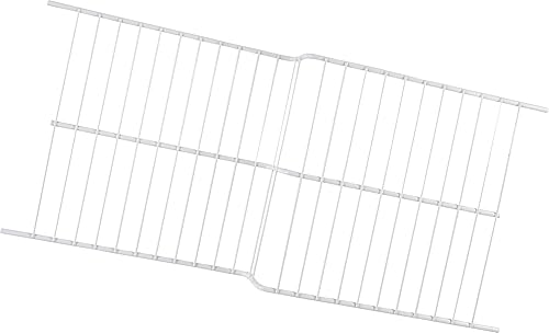 GE WR71X2086 - Estante de alambre original OEM (blanco) para refrigeradores GE