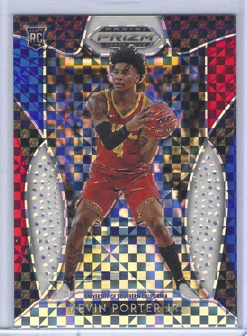 Kevin Porter Jr 2019-20 Panini Prizm Draft Picks Red Variation Rc #d 89/99 - Basketball Cards