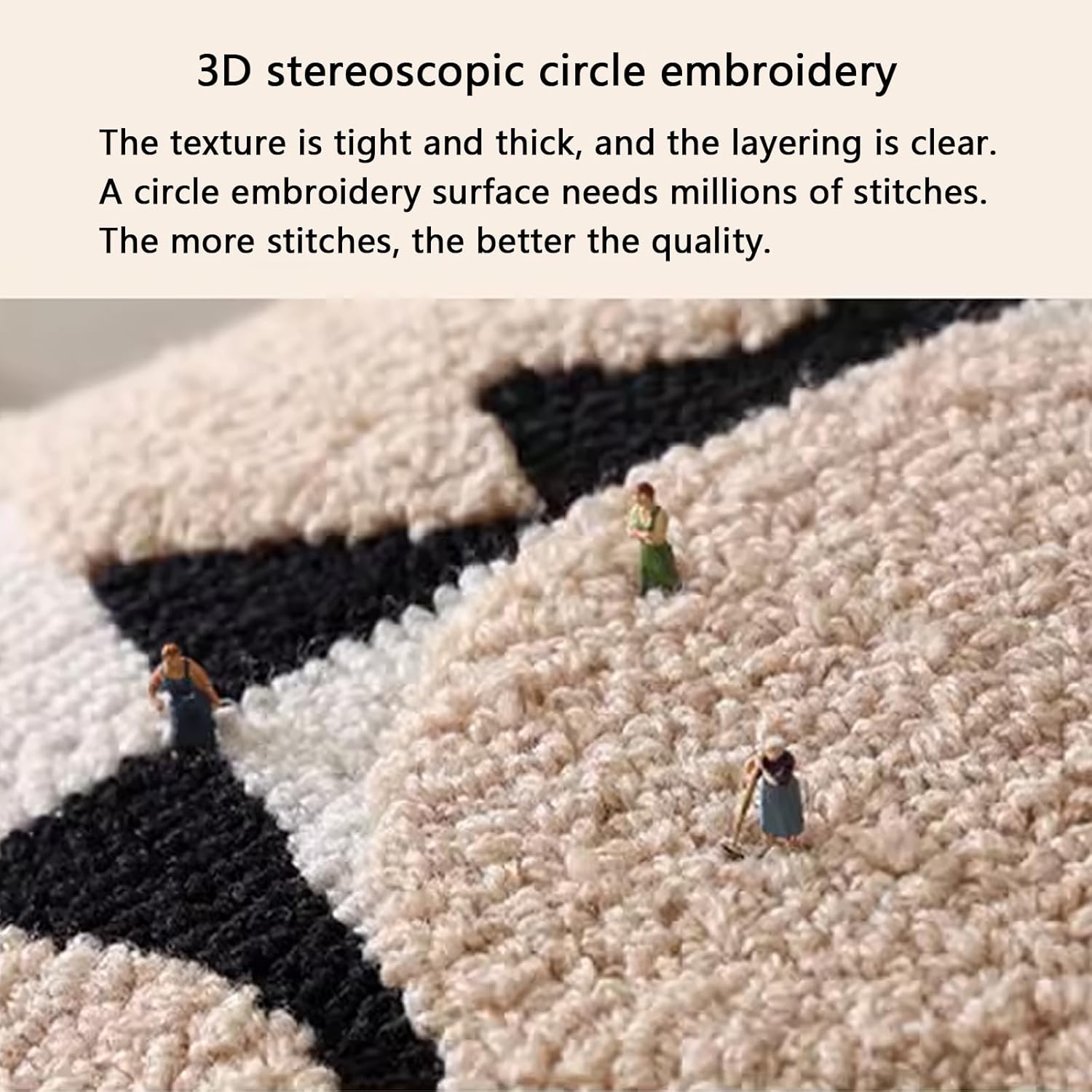 Square Pouf Ottoman Included Inner Core Pouffe Ottomans Footstool Ottoman Foot Rest for Living Room Floor Chair 60 * 60 * 20cm