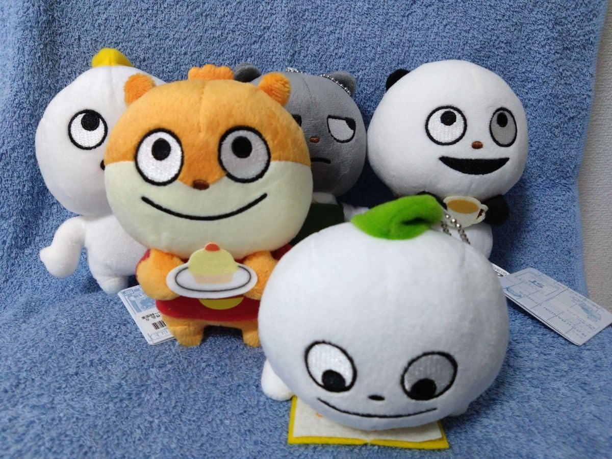 ごきげんぱんだ　こねずみ　にしむらゆうじ　セット にしむらゆうじ ごきげんぱんだ・こねずみガチャガチャ6点セット