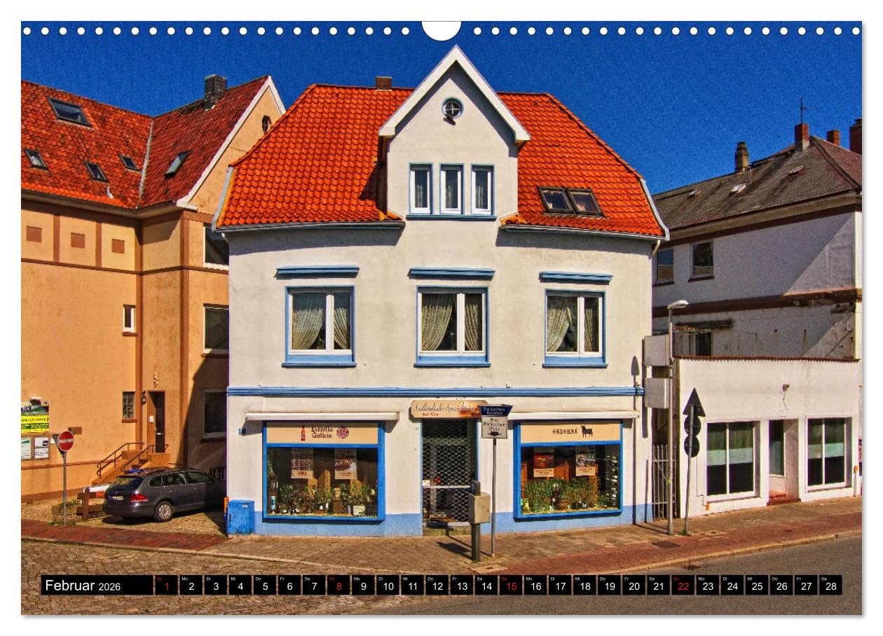 Stadtansichten Cuxhaven (Wandkalender 2026 DIN A3 quer), CALVENDO Monatskalender: Die Deichstraße verbindet das Zentrum von Cuxhaven mit dem alten Hafen und der alten Liebe