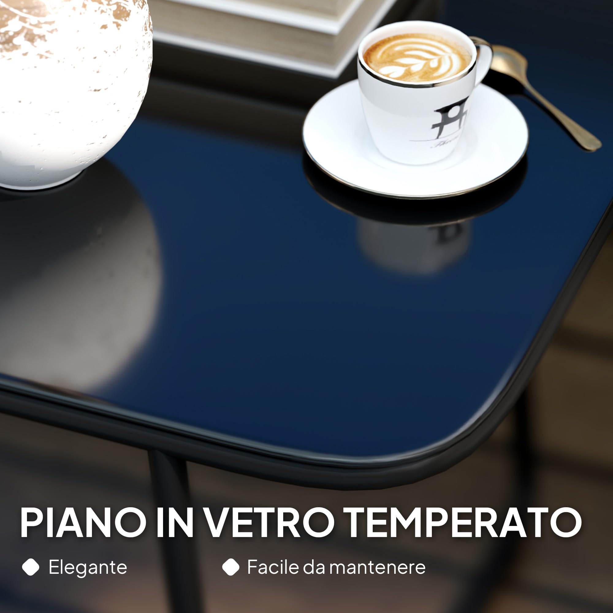 Outsunny Set di Mobili da Giardino in Rattan 4 Pezzi Color Legno e Crema | Salotto da Esterno, Divano a 2 Posti, 2 Poltrone, Tavolino Basso Rettangolare, Cuscini Lavabili, in Acciaio