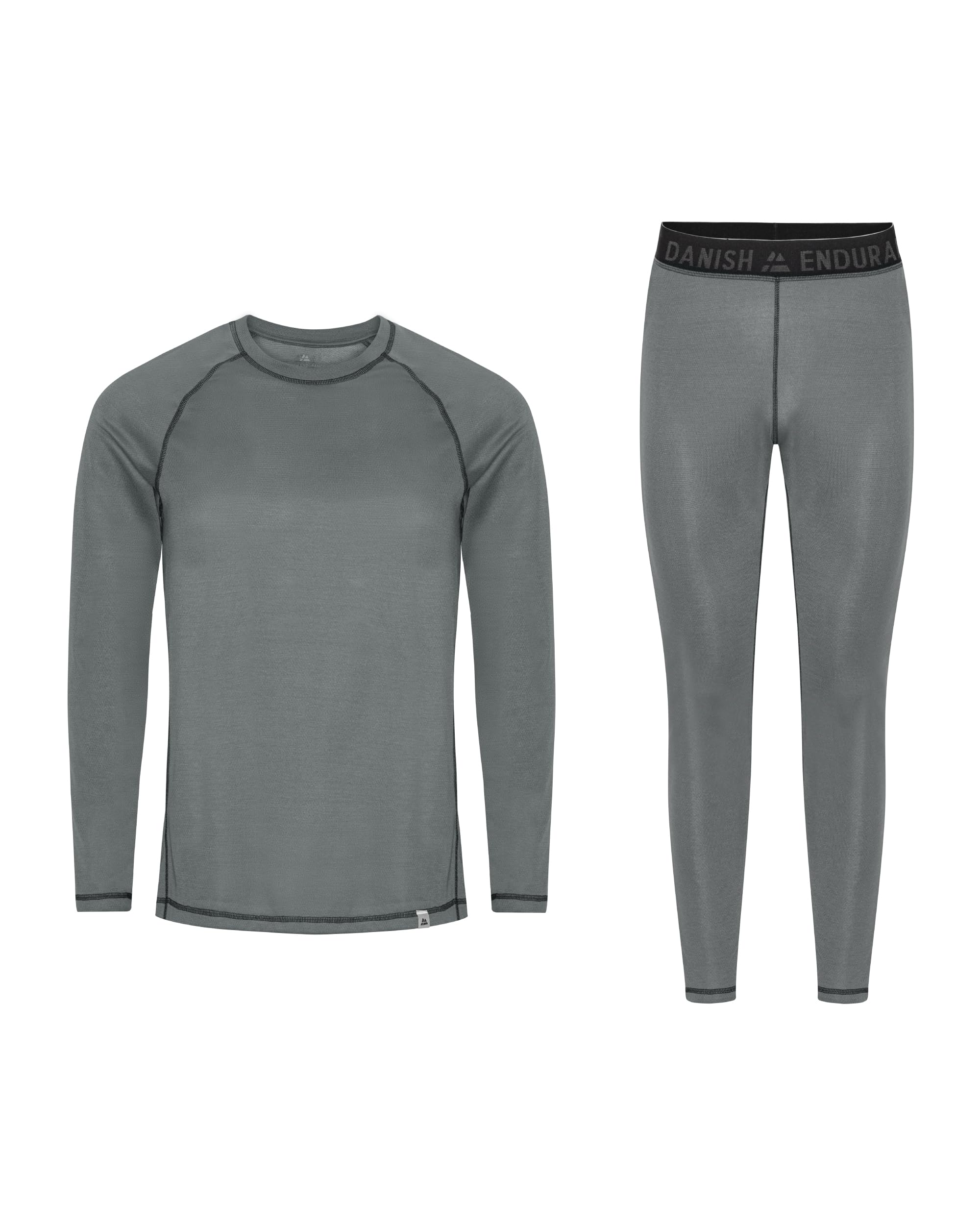 DANISH ENDURANCE Completo Maglia e Pantaloni Termici Uomo e Donna, Intimo Termico per Sci, Trekking