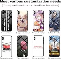 Vista 5 de IVY Funda de vidrio templado exclusiva personalizada para Samsung Glaxy A15 A25 A35 A55 A05S A05 A14 5G A53 A42 A13 A52 A32 A73 A33 A23