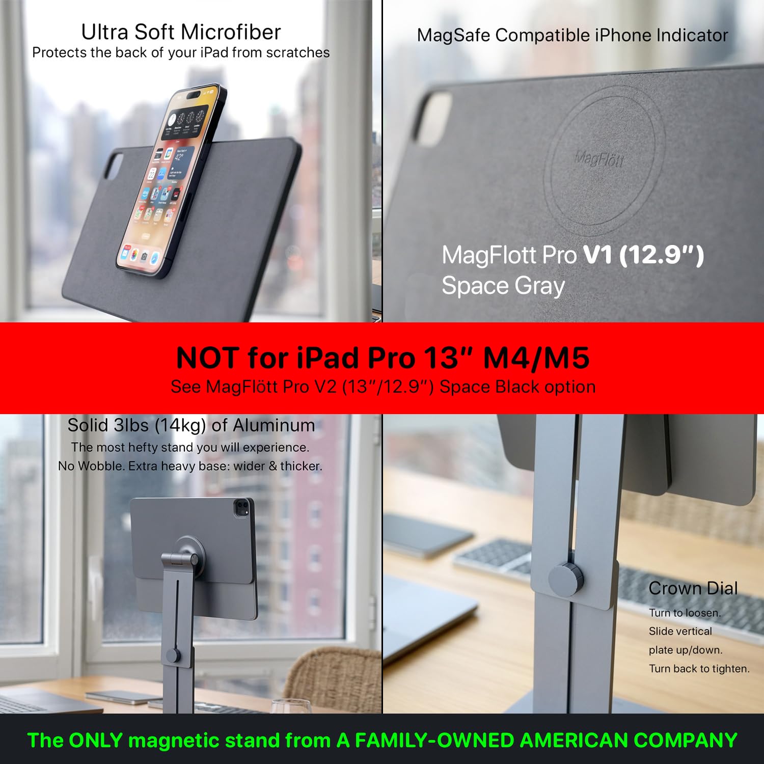 MagFlott iPad Pro 12.9 マグネットスタンド Amazon.co.jp: MagFlott V2.0 (11インチ/10.9インチ) マグネット