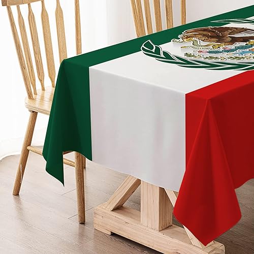 Miniatura 3 de Hafangry Viva México Mantel Dia De La Independencia 16 de septiembre decoración de fiesta de vacaciones para el hogar, cocina, comedor, cubierta de
