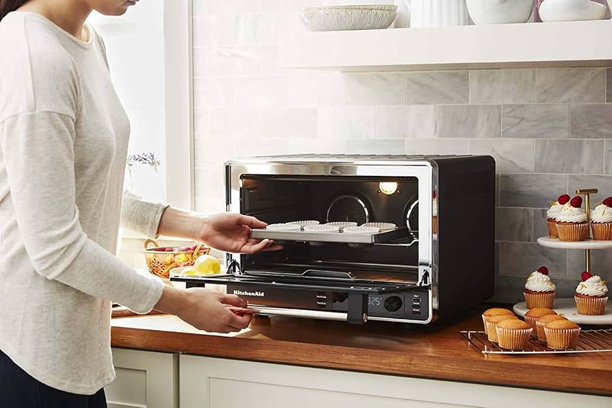 キッチンエイド　トースター　米国仕様 Amazon.com: KitchenAid KCO255BM Dual Convection Countertop