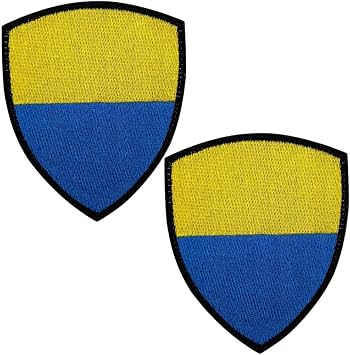 Ukraine Flag Armband Embroidered Military Patch Applique Badge Accessories DIY Decoration 2pcs