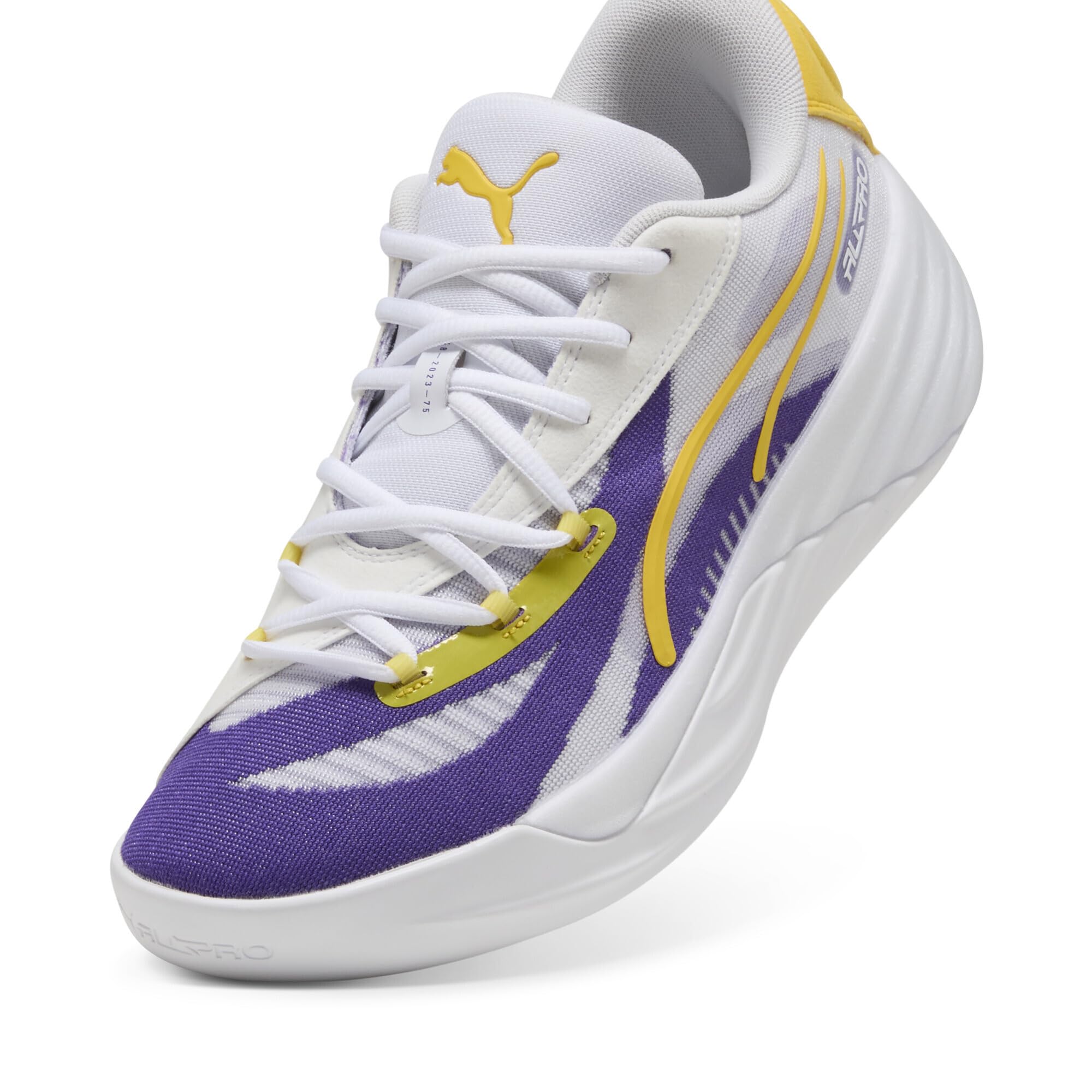 PUMA Zapatillas de Baloncesto All-Pro Nitro™ LA Unisex 43, Team Violet Pelé Yellow Purple
