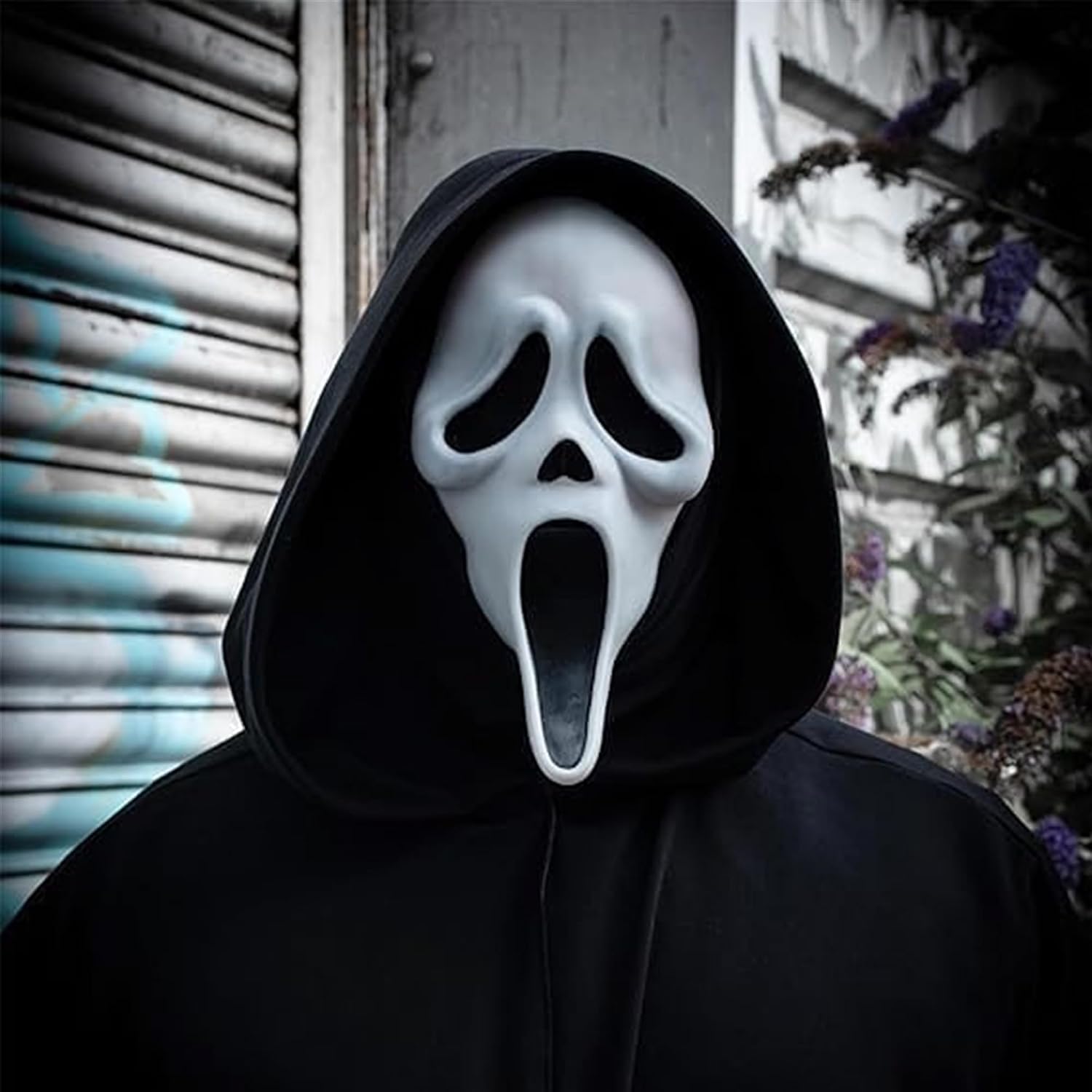 WPOZD Halloween Michael Myers Mask, Latex Horror Scary