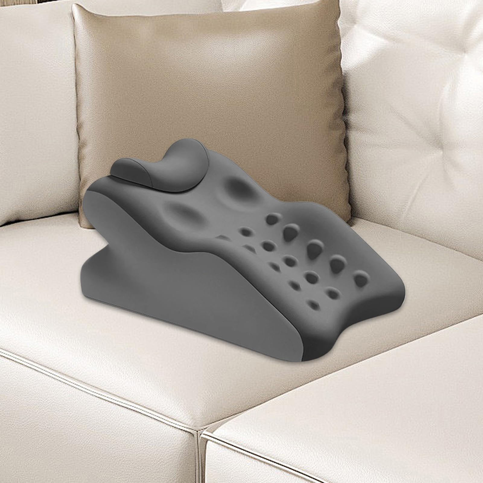 Almohada Cuña Cama Cojín De Espuma Viscoelástica, Soporte De Cuello Y | Almohada Cuña Ergonómica para Dormir Adultos Ayuda Para Dormir, Reflujo Ácido, Ronquidos