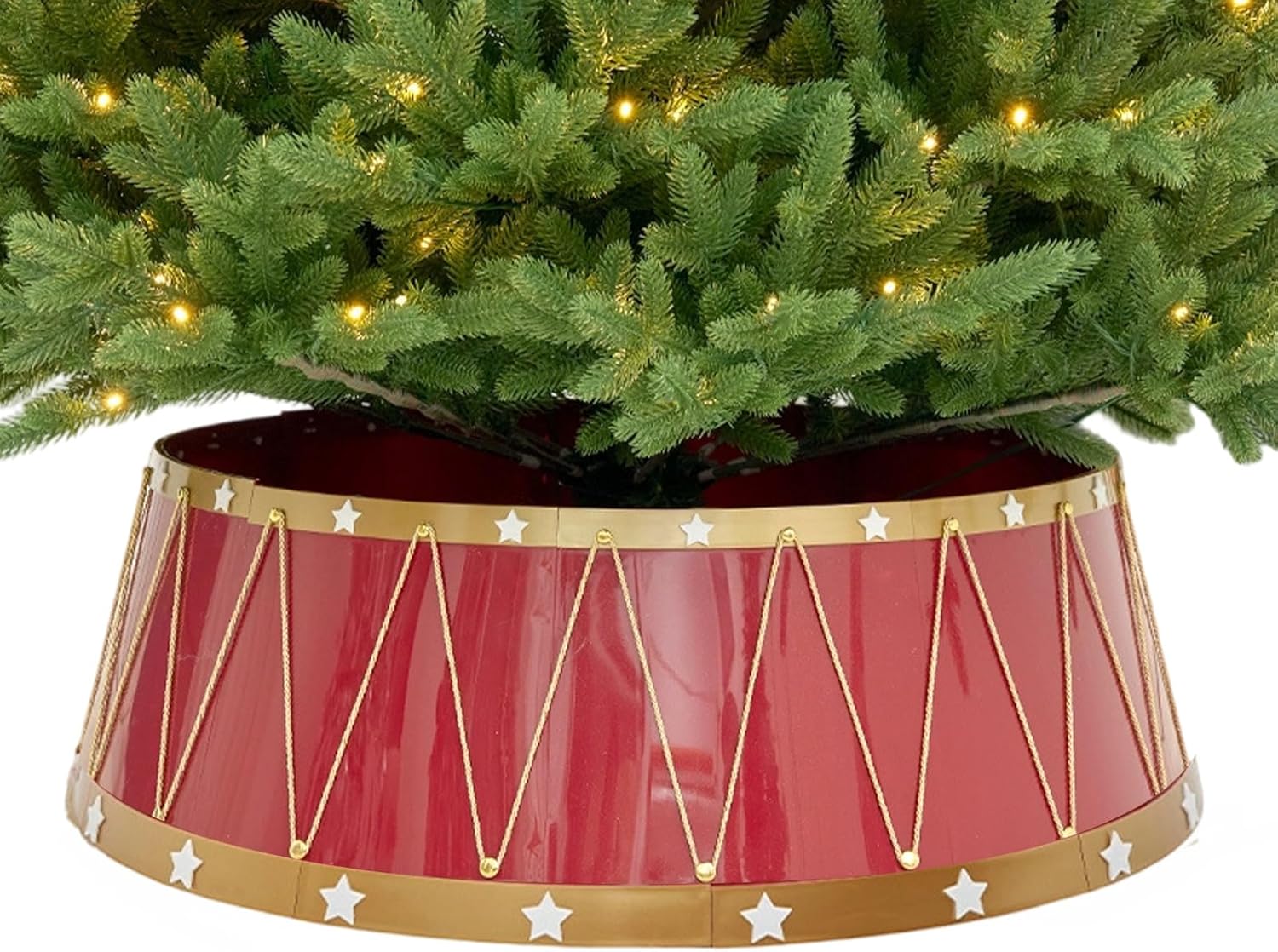 OneV FT クリスマスツリー ベース カバー - 65センチ ホリデー クリスマスツリー カラー デコレーション - パーティー