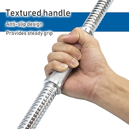 Miniatura 2 de Rowland Harbor Mancuerna roscada de 12.614.215.718.119.7 pulgadas (3035404619.7in) mangosasas ajustables para barra de mancuernas  Se adapta a placa