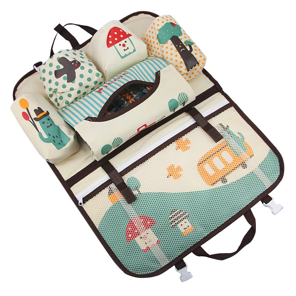 Organisateur Voiture Enfant Avec Support Tablette, Rangement