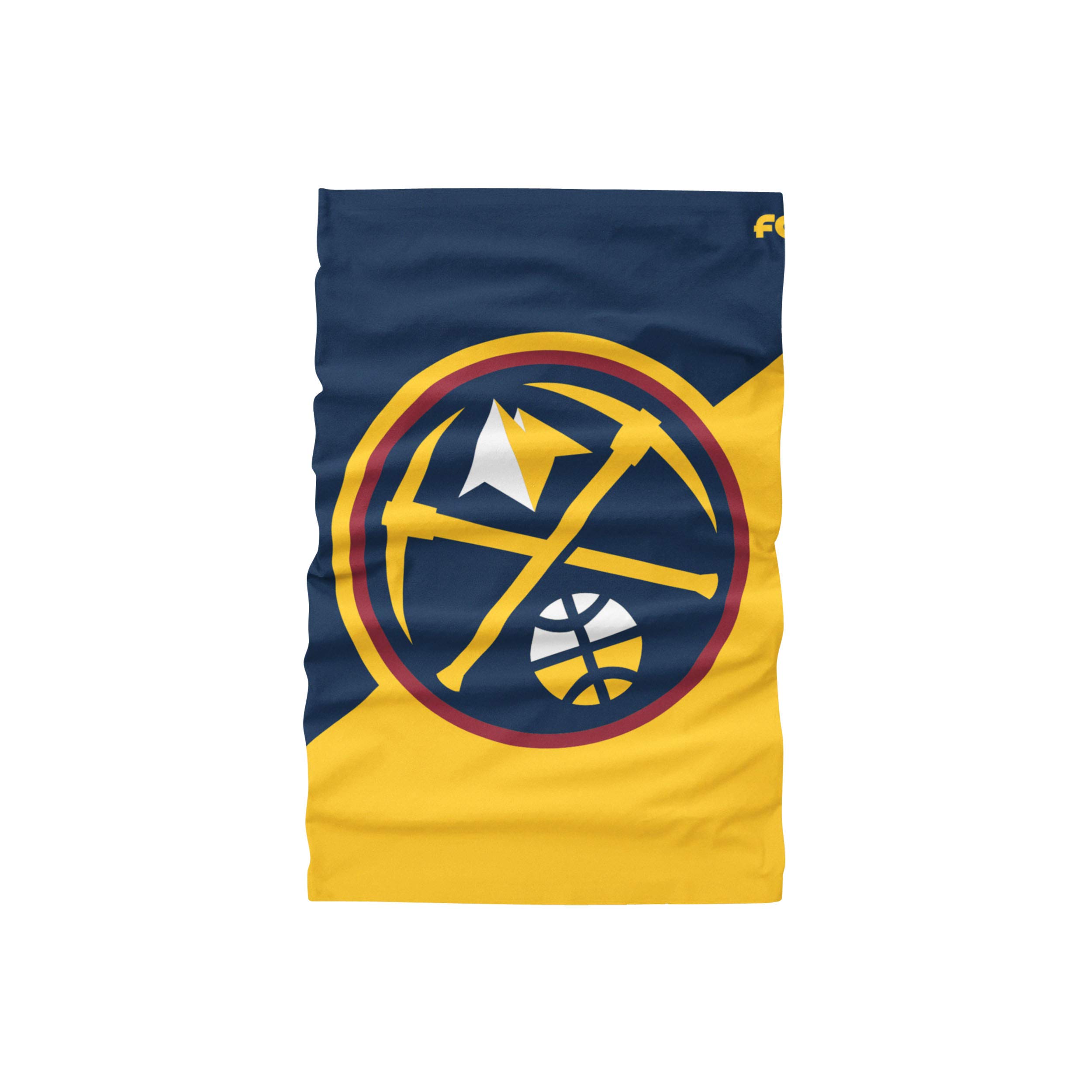 FOCO Denver Nuggets NBA Big Logo Gaiter Scarf - Youth