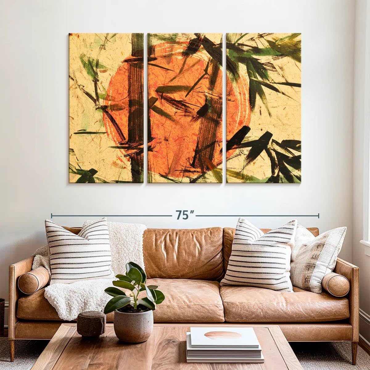 Amazon.com: ElephantStock - Japanese Abstract Wall Art