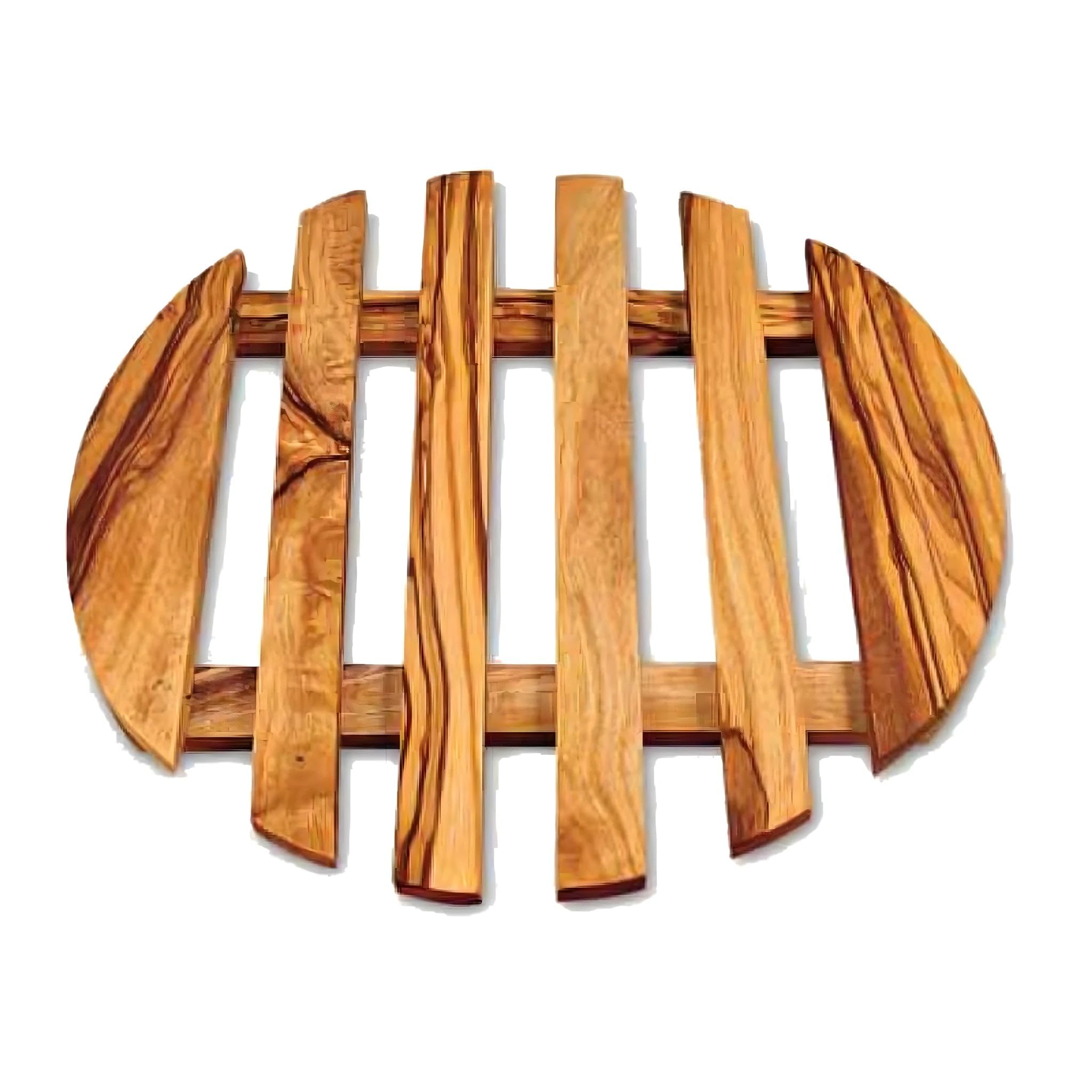 Dolfi Trivet Olive Wood 10 cm | Natural Wood in Val Gardena | Nativity Figure