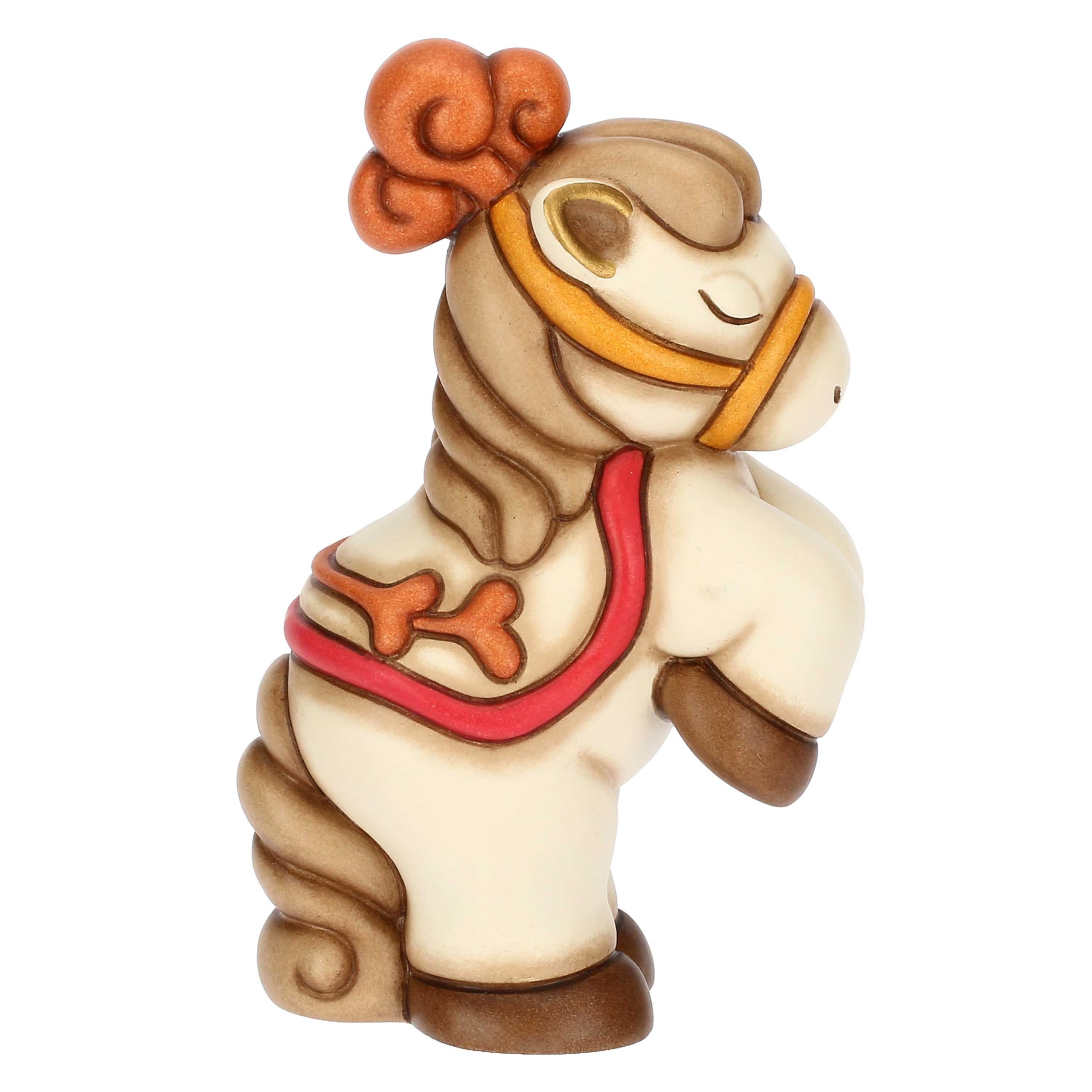 Thun Cavallo Priscilla in ceramica Eolia, medio