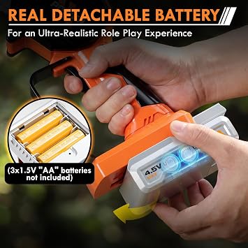 KidBloom Mini Toy Chainsaw with Sound