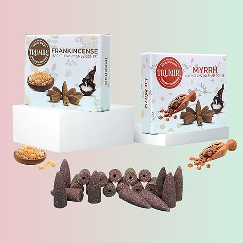 Vista 103 de Paquete combinado de conos de incienso de reflujo – 10 opio + 10 conos de incienso perfumados de cannabis
