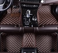Vista 12 de Alfombrillas de automóvil para Mercedes-Benz G, GL, GLA, GLB, GLC, GLE, GLK, GLS, M, ML 2000-2023 forros de cuero antideslizantes (negro y beige)