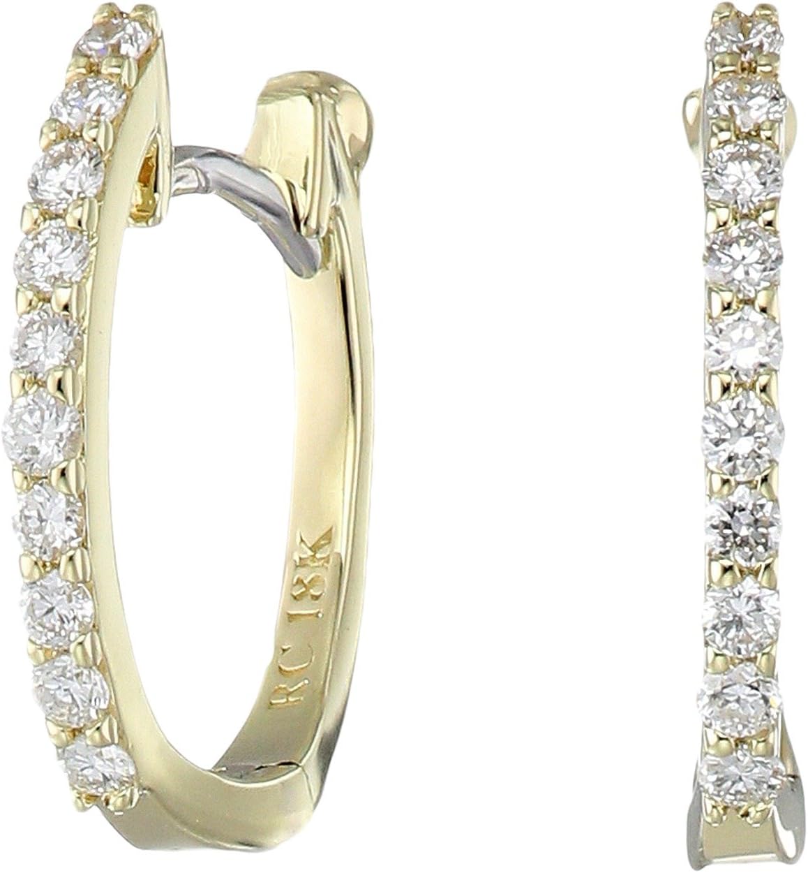 Perfect Diamond Huggy Earrings