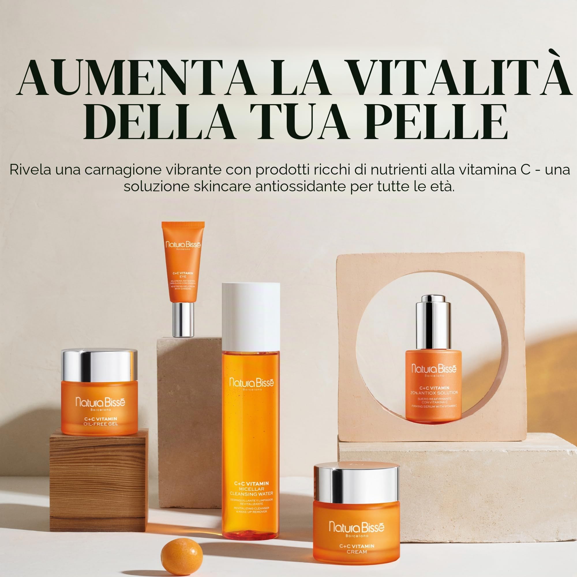 Natura Bissé C+C Vitamina Summer Lotion | Lozione Idratante e Lenitiva Dopo Sole per Viso e Corpo con Aloe Vera e Vitamine C ed E | 200 ml