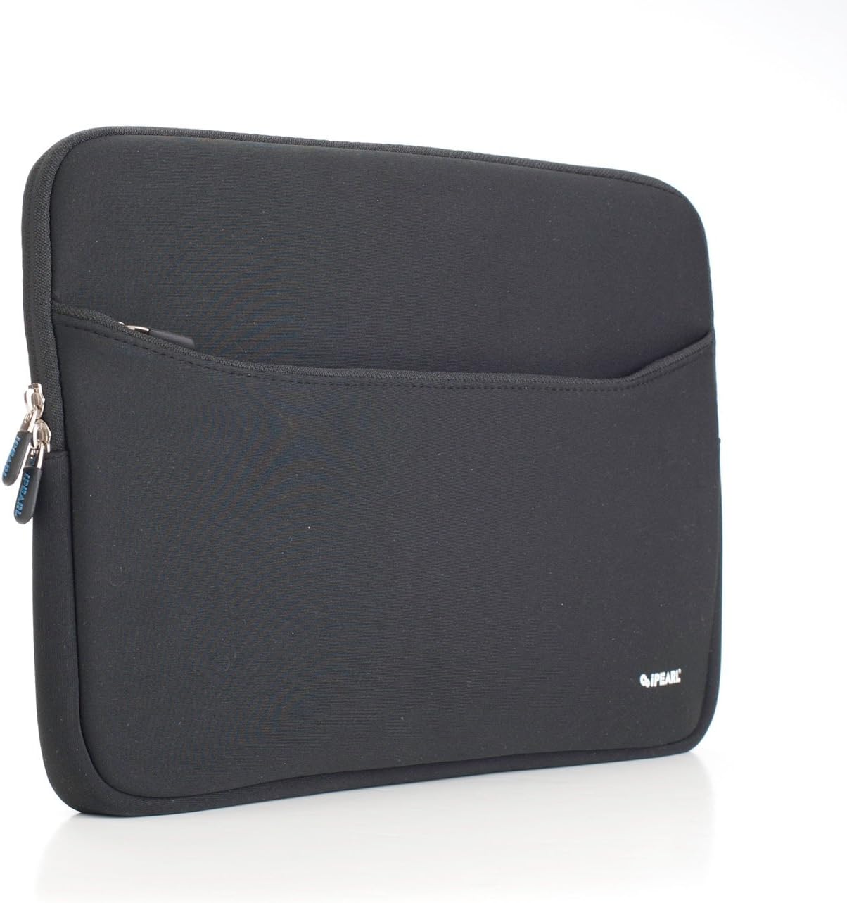 14-inch Soft Neoprene Sleeve Case for MacBook & UltraBook Laptop (Built-in External Pocket) (Black)