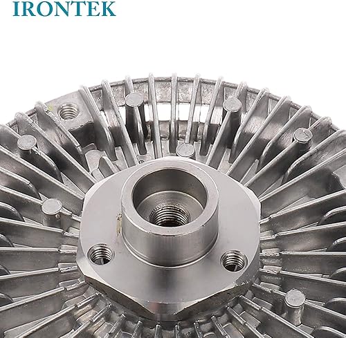 Miniatura 4 de IRONTEK Embrague del ventilador de refrigeración del motor compatible para Audi 1997-2002 A4A4 Quattro, para Volkswagen 1998-2005 Passat Radiador