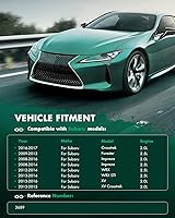 Vista 3 de SCITOO Condensador de Aire Acondicionado A/C Compatible para 2008-2019 para Subaru para Impreza 2013-2014 para Subaru para XV Crosstrek 3689