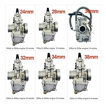 希少当時２スト２気筒ＲＧ２５０ＲＺＴＺＲミクニフラット２８汎用流用ツインキャブ Amazon | キャブ レター ミクニTM24 TM28 TM30 TM32 TM34 TM38mm