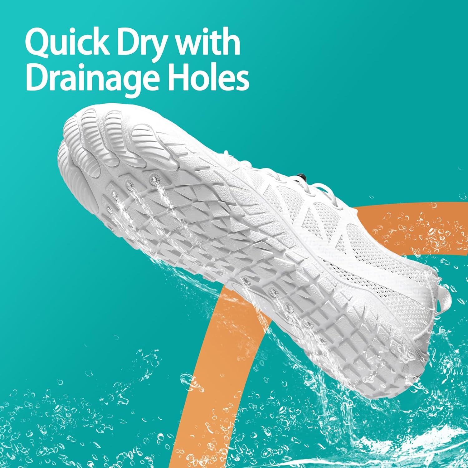 Women's Water Shoes Lightweight Aqua Shoes for Beach Swim Pool Kayaking