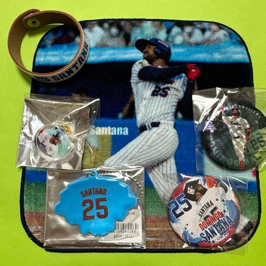 Amazon.co.jp: ドミンゴ サンタナ グッズセット 東京ヤクルト