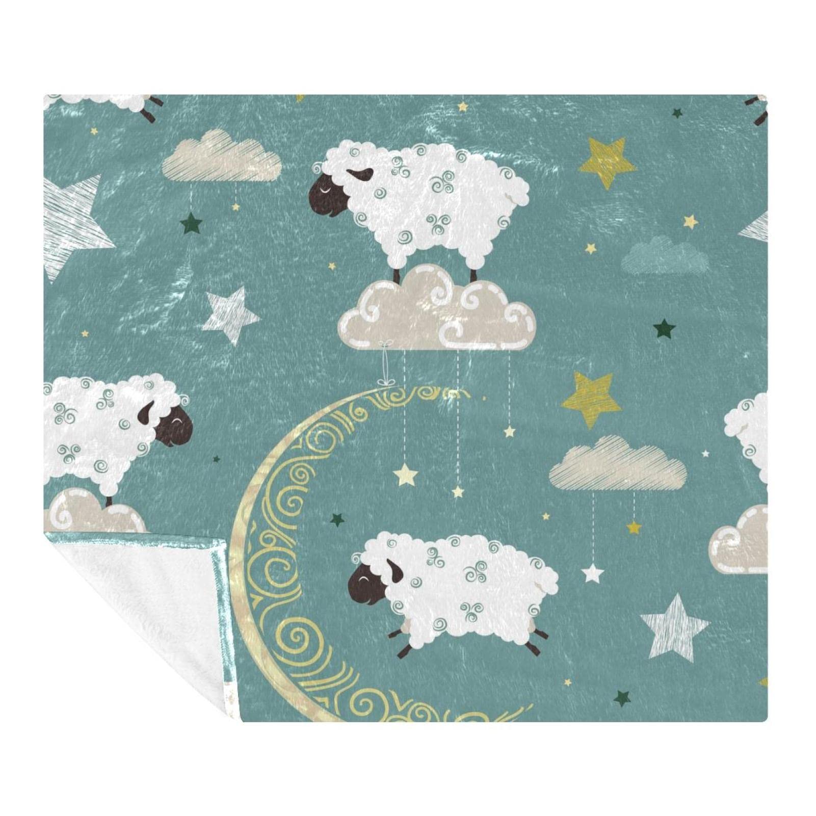 Couverture pour adultes et enfants lit et voyage 150x200cm