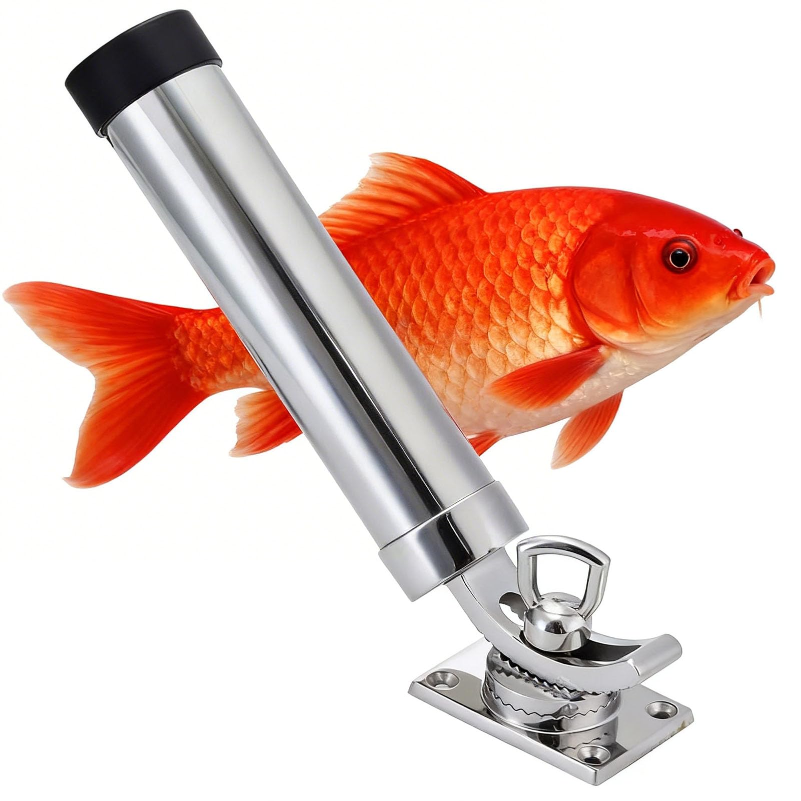 Amazon.com: Stainless Steel All Angle Adjustable Fishing Rod Holder, Top/Side/Deck-Mounted Fishing Pole Holders for Boats, Boat Marine Fishing Stainless Steel, Side Boat Pole Holders Kayak Saltwater Freshwater : Sports & Outdoors Amazon.com: Stainless Steel All Angle Adjustable Fishing Rod Holder, Top/Side/Deck-Mounted Fishing Pole Holders for Boats, Boat Marine Fishing Stainless Steel, Side Boat Pole Holders Kayak Saltwater Freshwater : Sports & Outdoors