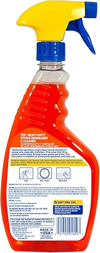 Miniatura 3 de Zep Botella de spray limpiador de cítricos de alta resistencia (24 onzas líquidas (paquete de 4))