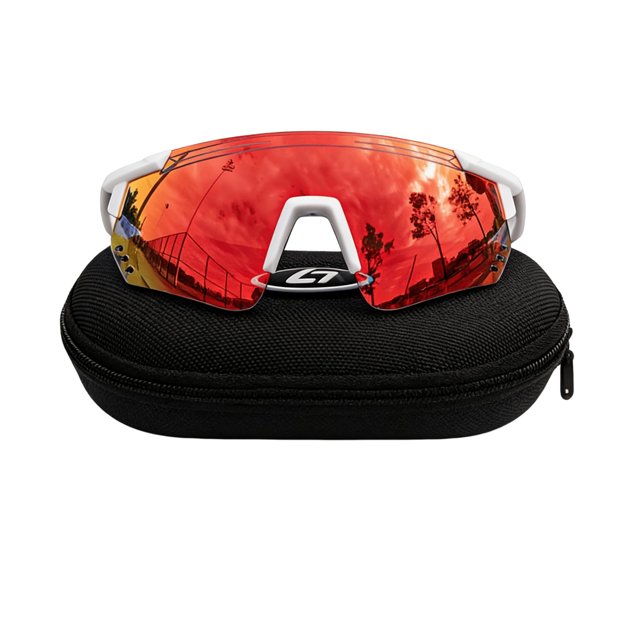 Occhiali da sole sportivi polarizzati fotocromatici UV400, montatura TR90, nasello regolabile per ciclismo, corsa, pesca, golf