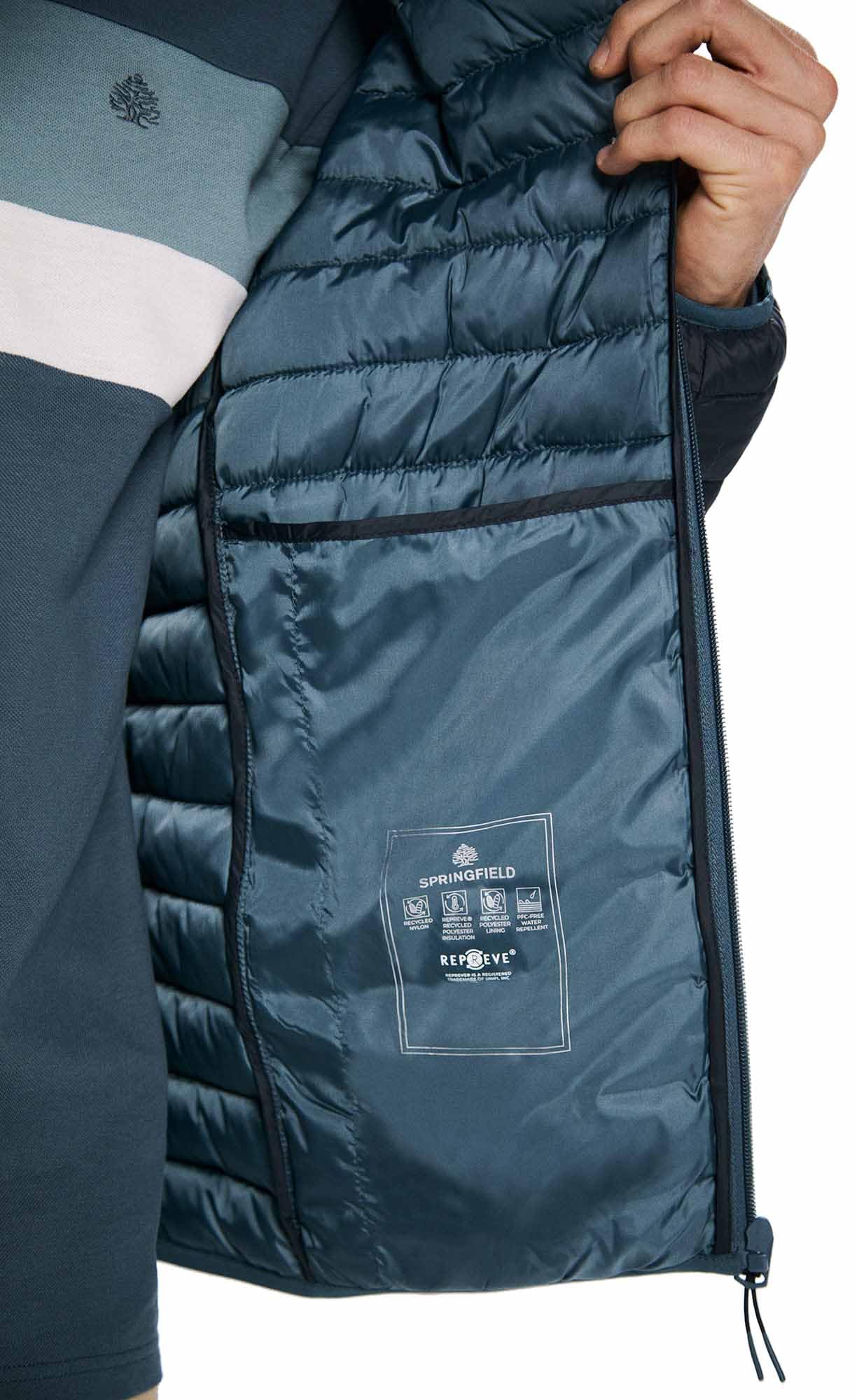 Springfield kurtka Mężczyźni 3ic Chaqueta Acolchada Cap