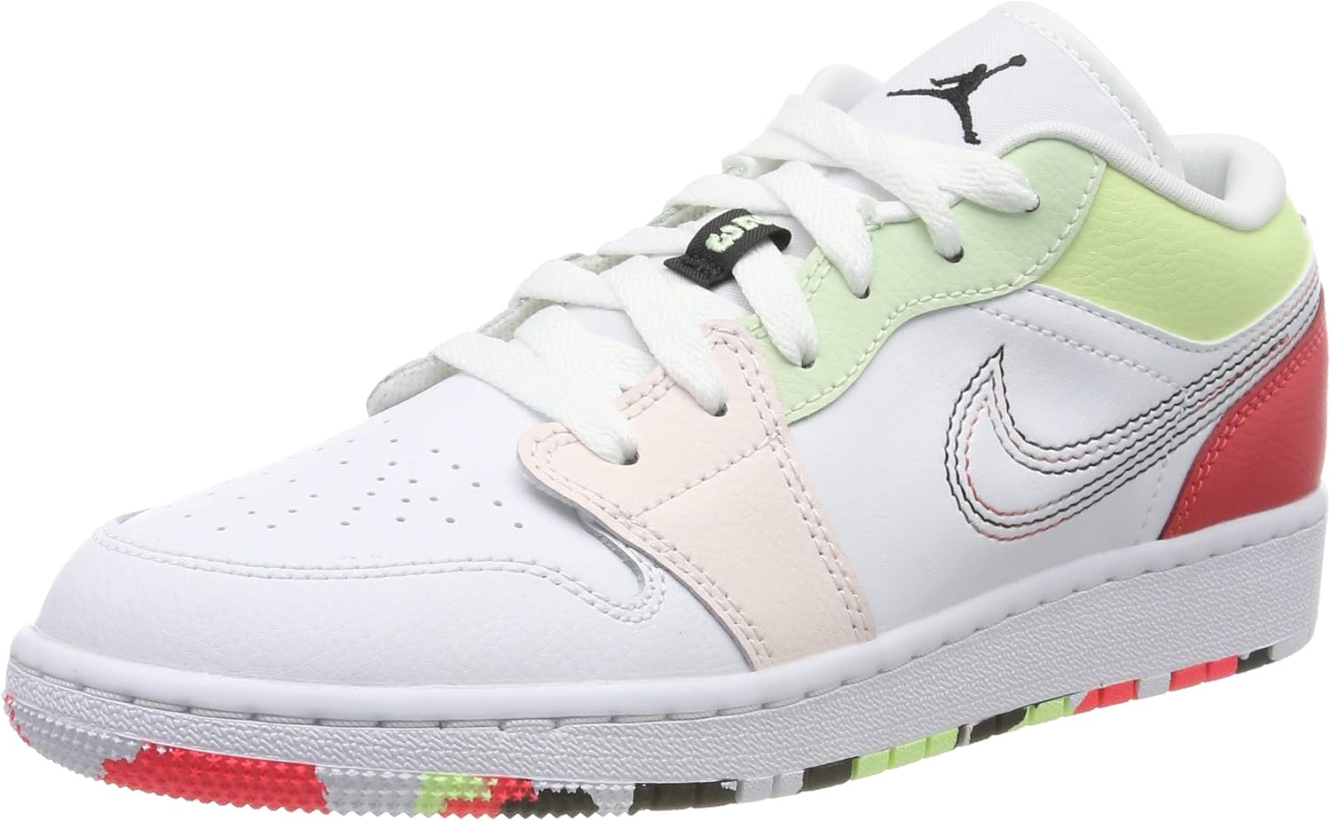 Nike Air Jordan 1 Low Grade School White/Black-Ember Glow,  White/Black-ember Glow, 5 D (M US) : Amazon.com.mx: Ropa, Zapatos y  Accesorios