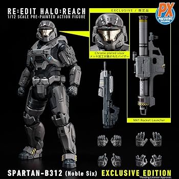 ジ*ル様 [新品未開封]RE:EDIT HALO: REACH (Nobl Fo Amazon.com: 1000 Toys RE:Edit Halo Reach JUN-A266 (Noble Three