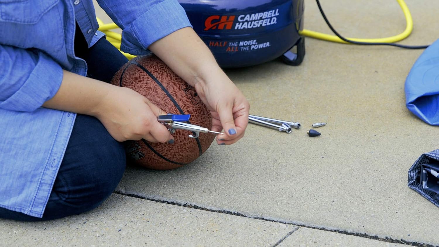 Campbell Hausfeld 10 Piece Air Hose Inflation Accessory Kit (AA961000) - - 