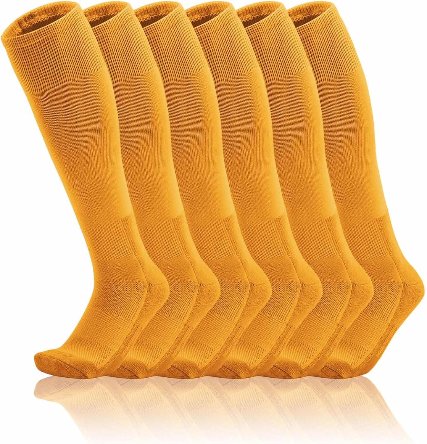 QBK 2T/3T/4T/5T Toddler To Youth Baseball/Softball Socks - Soccer T-Ball Team Sport Socks For Kids Boys And Girls(3 Pairs)