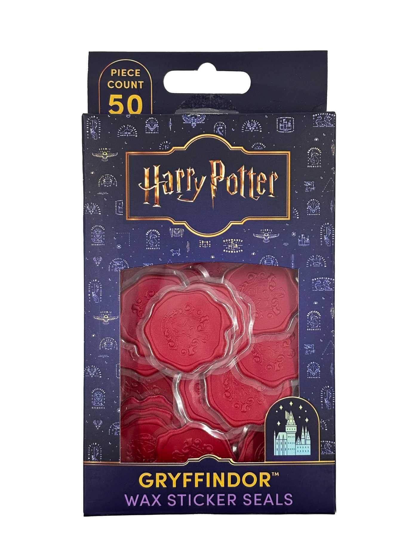 Harry Potter Gryffindor Wax Sticker Seals Set of 50 by Insight Editions