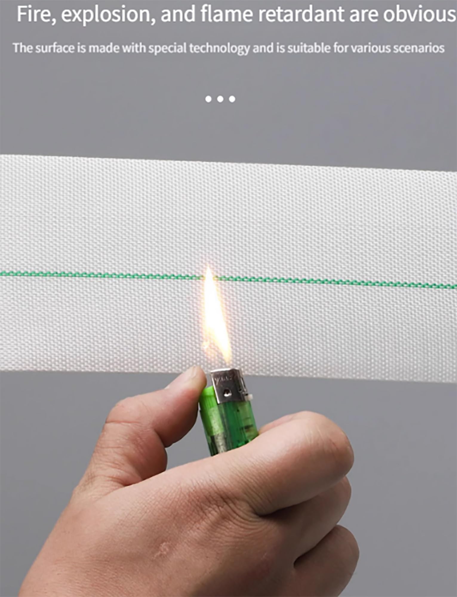 Manguera de descarga de agua plana, Manguera contra incendios de descarga plana 1 pulgada con 2 abrazaderas, 10-100 metros(100meter)