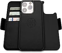 Vista 87 de Dreem Fibonacci - Funda tipo cartera para iPhone 14 Plus Funda desmontable de piel vegana 2 en 1 con soporte integrado, soporte para tarjetas