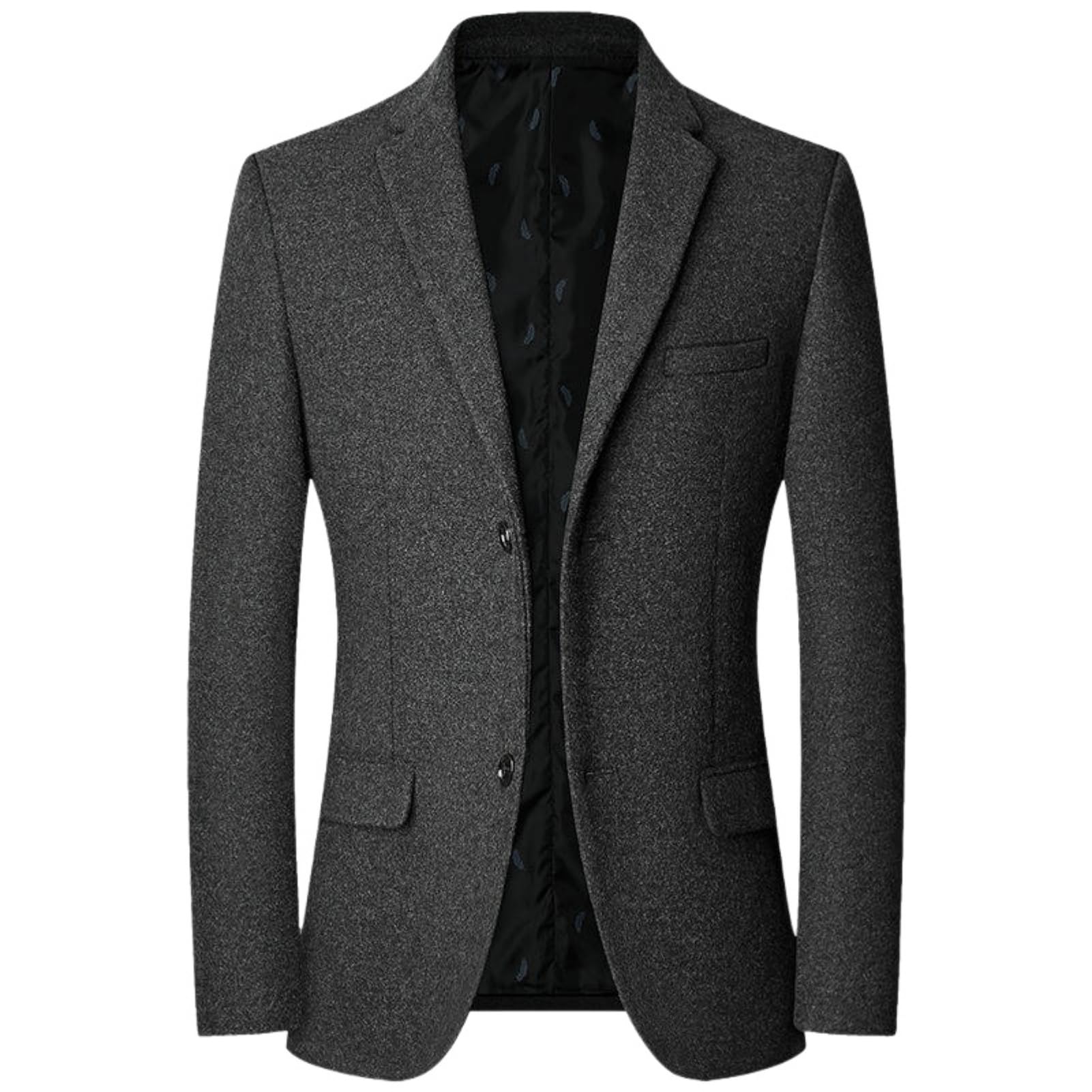 Blazer décontracté de coupe classique veste homme mi-âge