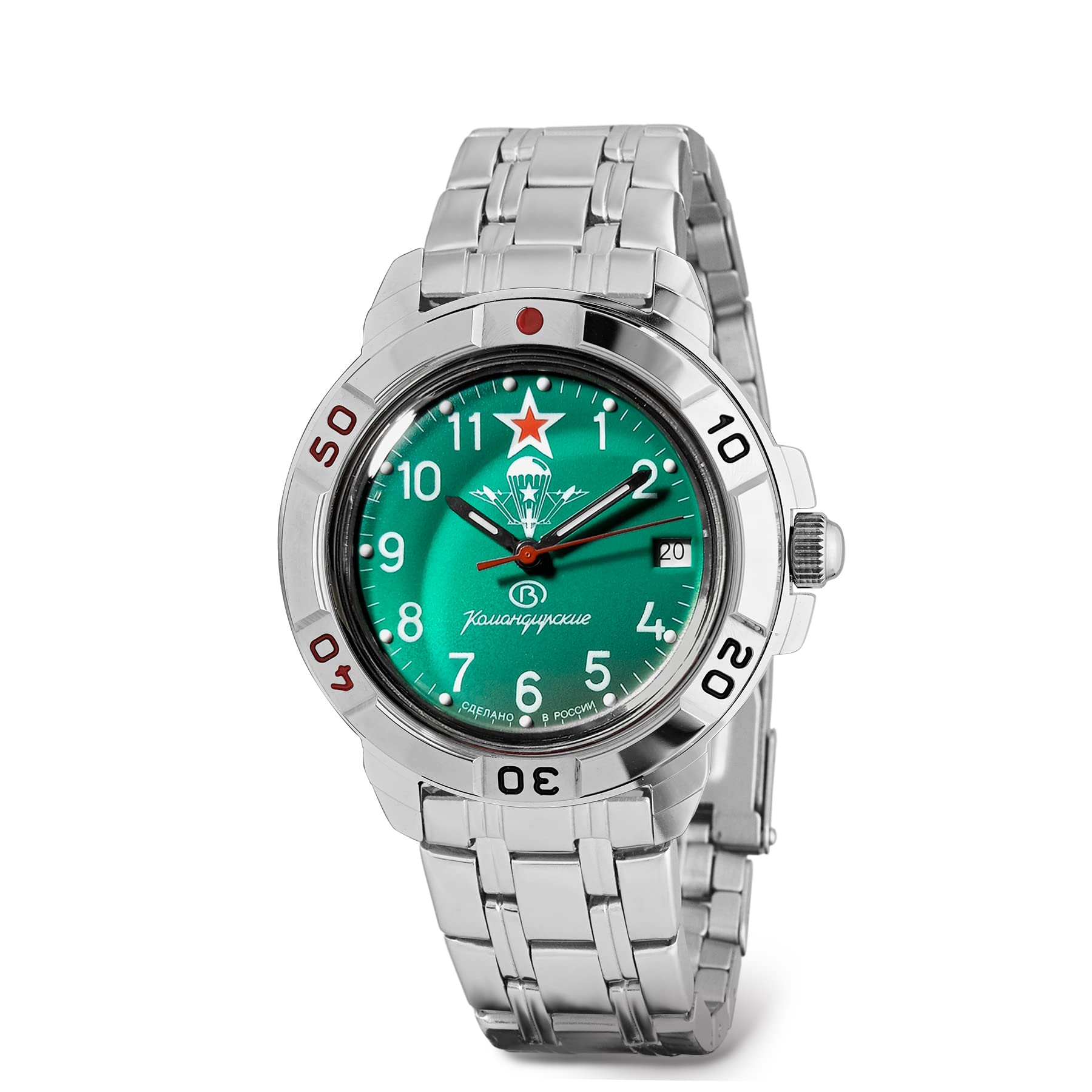 VOSTOK | Komandirskie 431307 416307 VDV Airborne Troops Orologio da polso meccanico