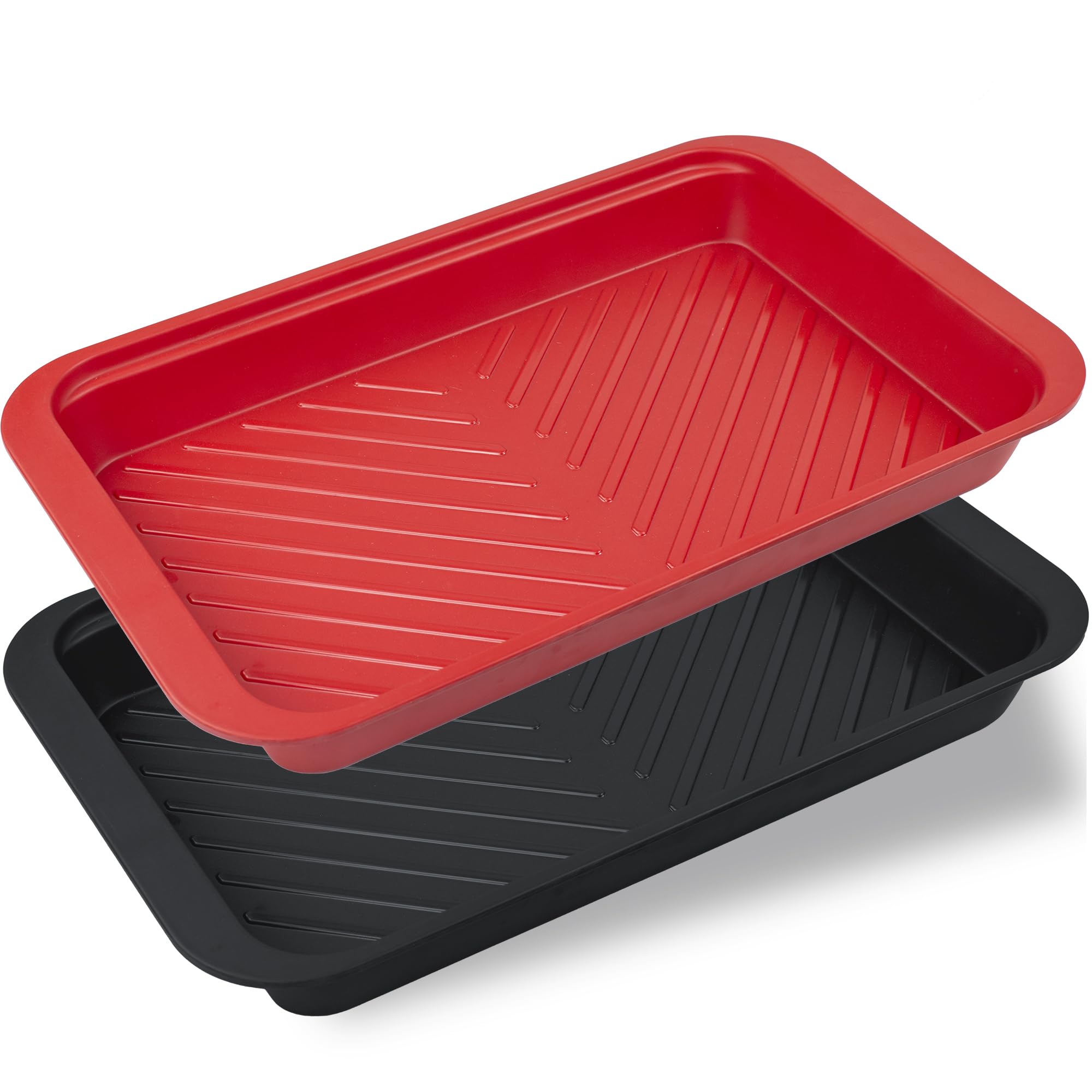 ECOIOU Deep Grilling and Prep Serving Tray Set