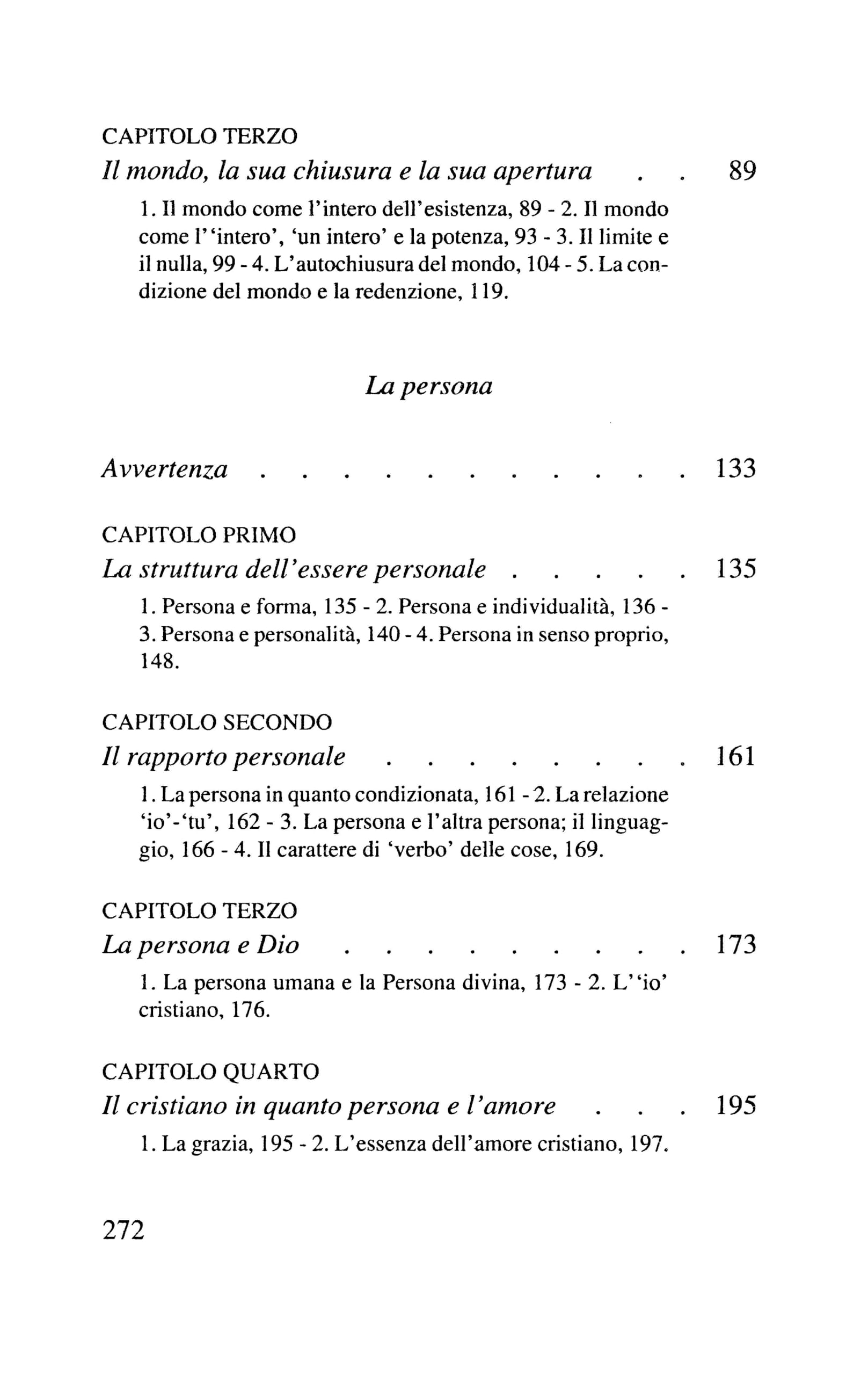 Mondo e persona. Saggio di antropologia cristiana. Nuova ediz.